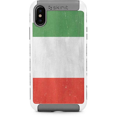Italy Flag Distressed iPhone X/XS Cargo Case